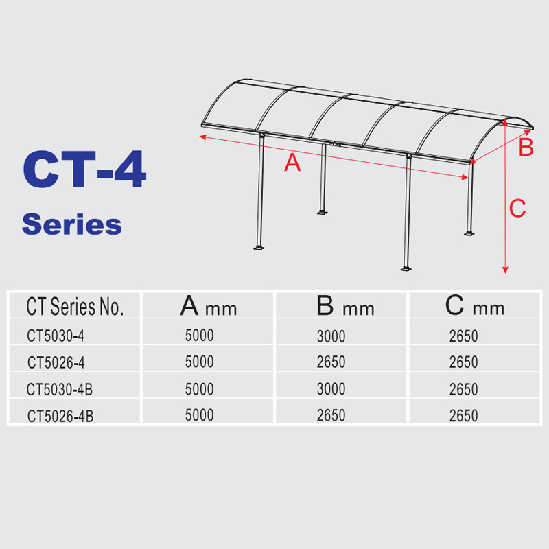 Transparent High Strength Plastic Bus Shelter Car port PC Sheet Plastic carport canopy