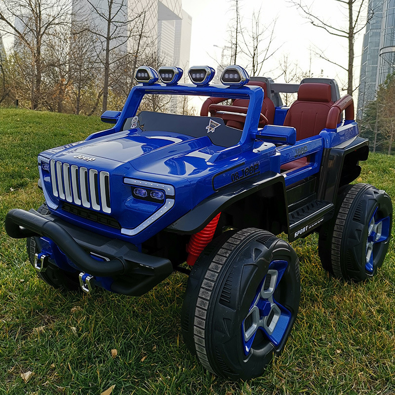 Factory Wholesale Cheap Price Kids Electric Ride on ATV Car 12V Jeep with Double Seat 8 to 12 Years