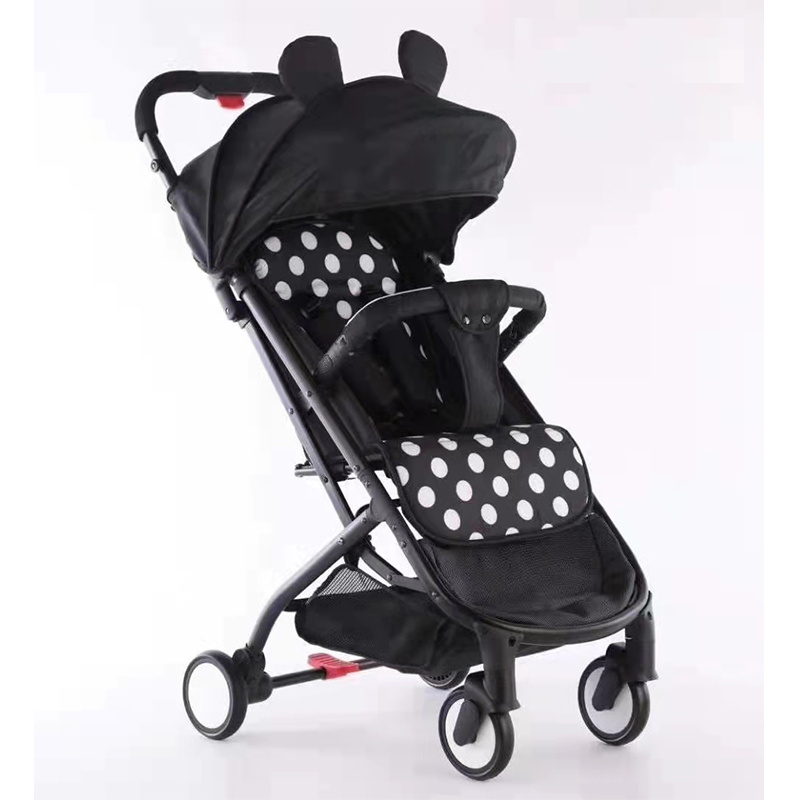 China Factory wholesale A9 lightweight baby stroller one step folding baby cart/4 wheels mini baby tricycle stroller