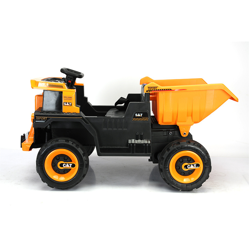 Children Car Electric 12volt Power electric Car Toys 2.4G remote control 4x4 plastic dump truck big seat kids ride on car