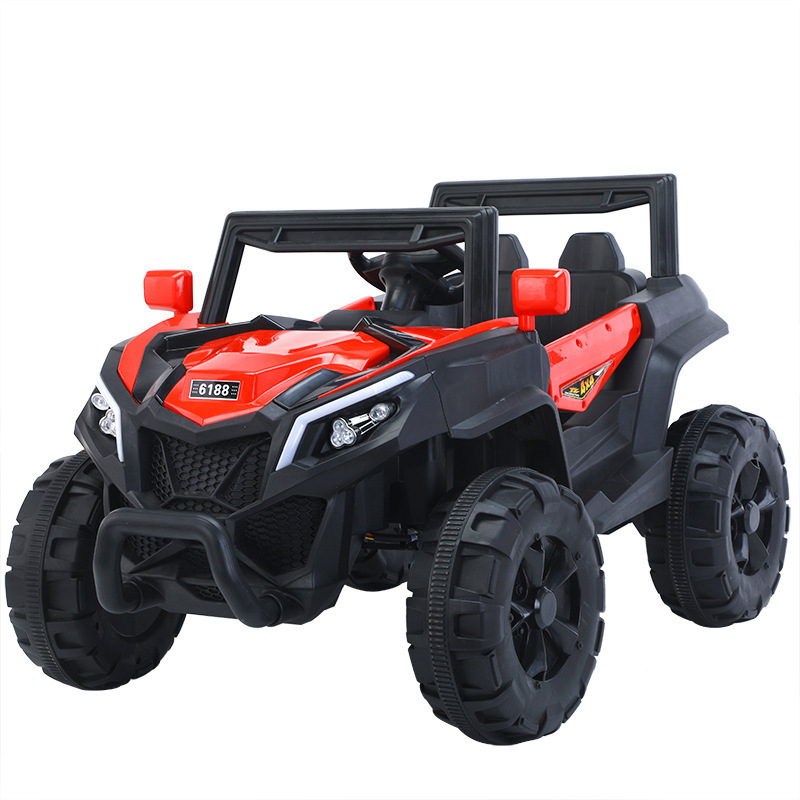 powerful rechargeable electric utv car for children 12V kids ride on car with two seat