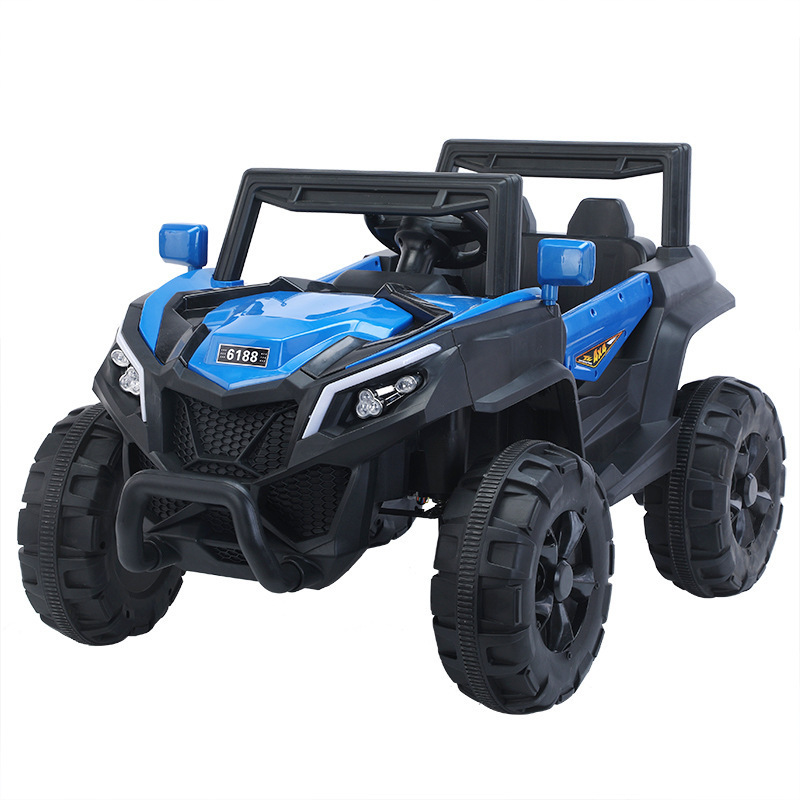 powerful rechargeable electric utv car for children 12V kids ride on car with two seat