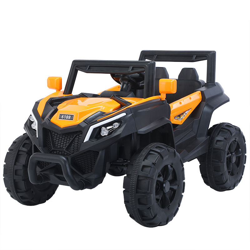 powerful rechargeable electric utv car for children 12V kids ride on car with two seat