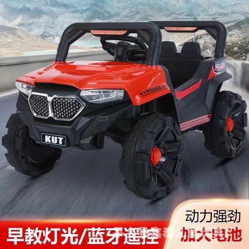 CHEAP Radio control toys 24V ride on car children's four-wheeler can sit on people toy automatic car ride on toys bus