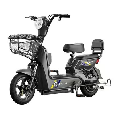 China New Type electric scooter 2 seater 48V 350W Electric City Bike EV bike E Cycle Electric Bicycle without battery