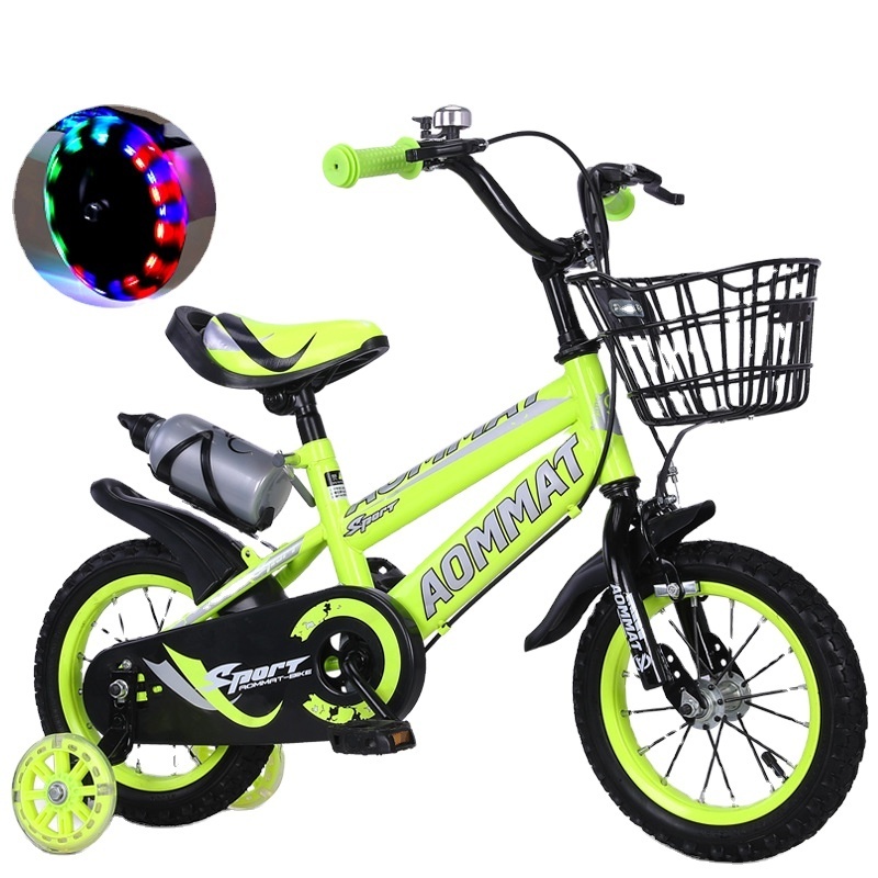 bikes for children with training wheel/girl bike kids bicycle toy 4 wheel/China best kids bike factory bike girl 14 INCH