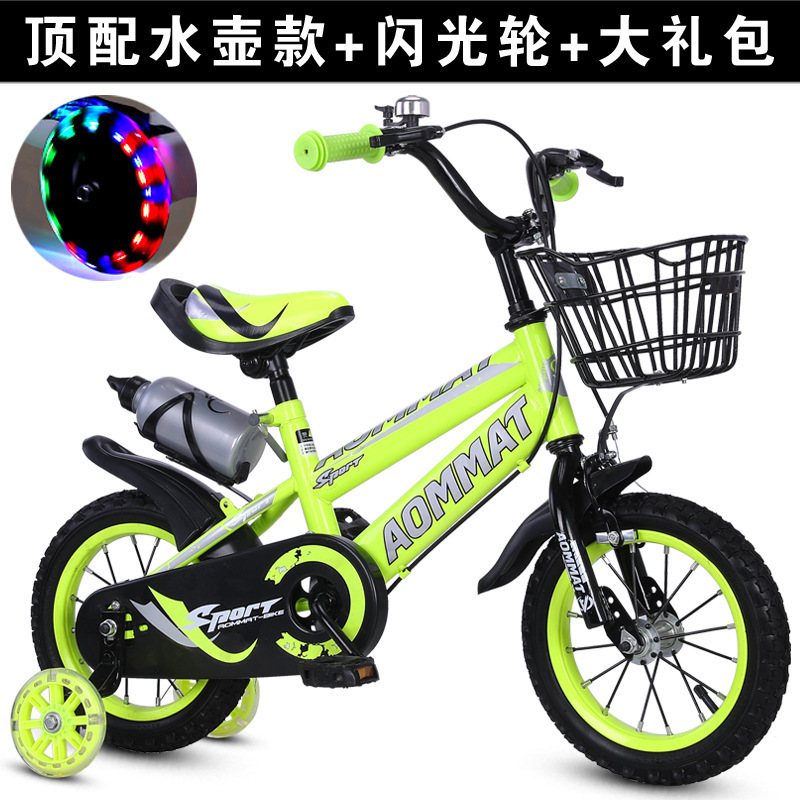 New design baby bicycle for bangladesh/New Model baby bicycle four wheel with toolbox/In stock baby bike with training wheel