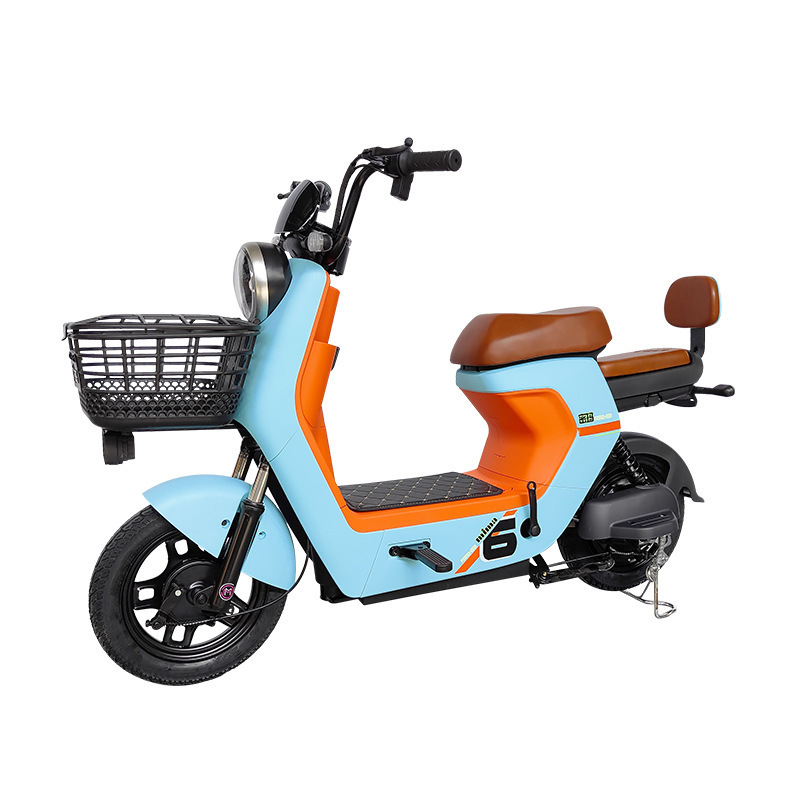 Popular Electric Motorcycle Scooter 48V 20AH 500W Electric Motorbike Scooters Drum Brake Electric Scooter Max 25KM E-scooter