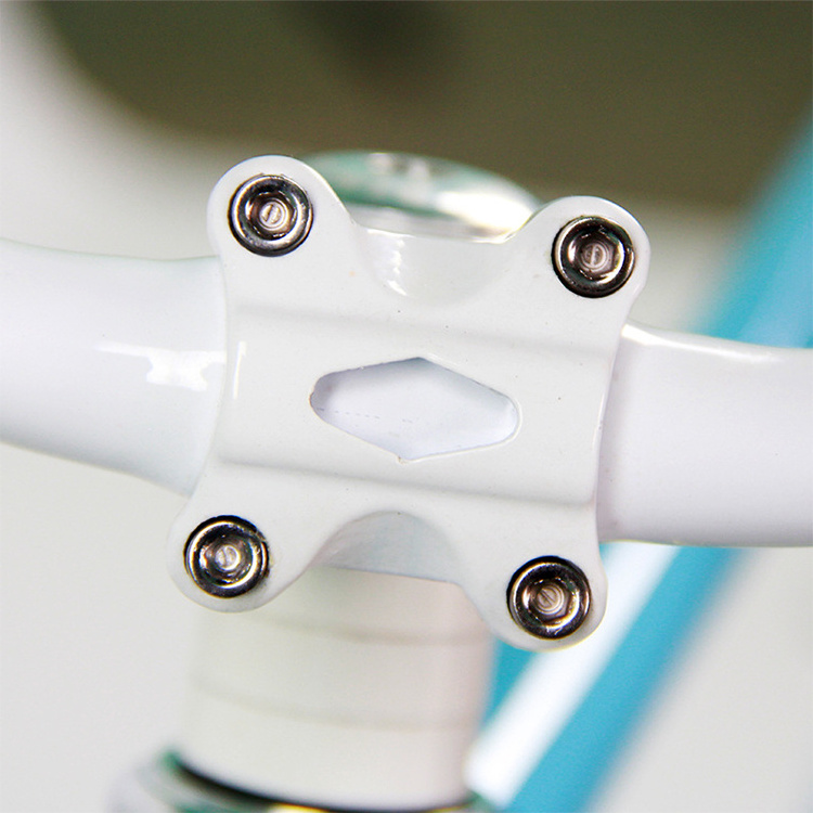 OEM Single Speed 700C Fixed Gear Bicycle Hot Sale Track Bike with V Brake and Bead Pedal