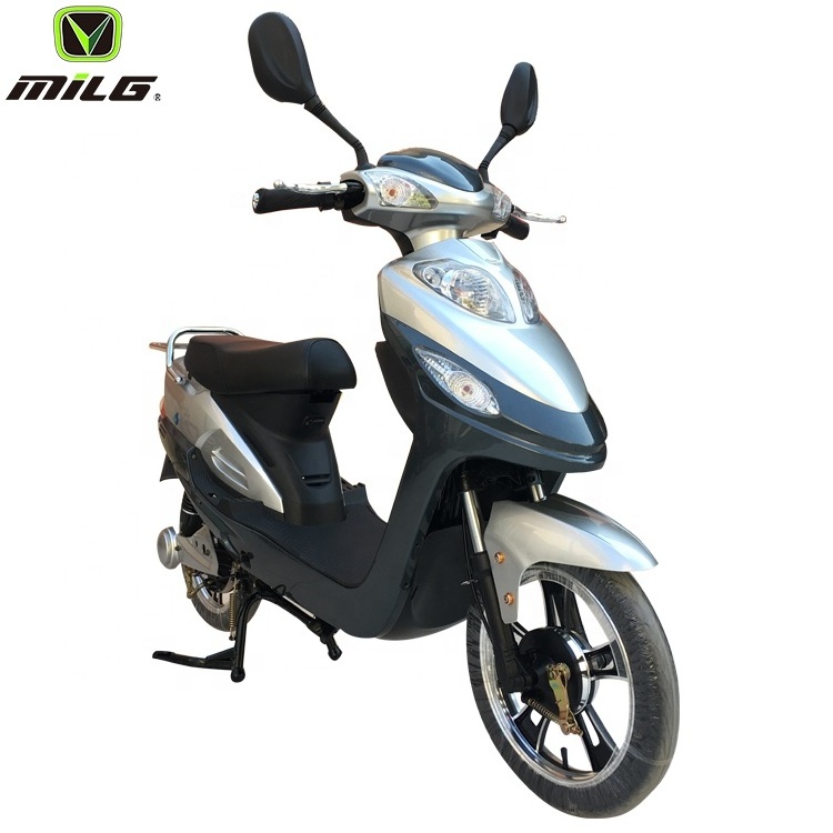 MiLG Wholesale CE EEC Elektro 350W/500W Pedal Assist Electric Scooter motorcycles with seat