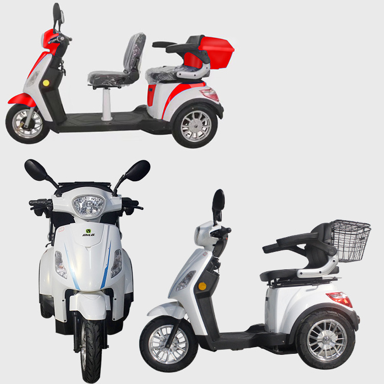 chinese adults motorized electric tricycle three wheel elect handicap scooter for handicapped person