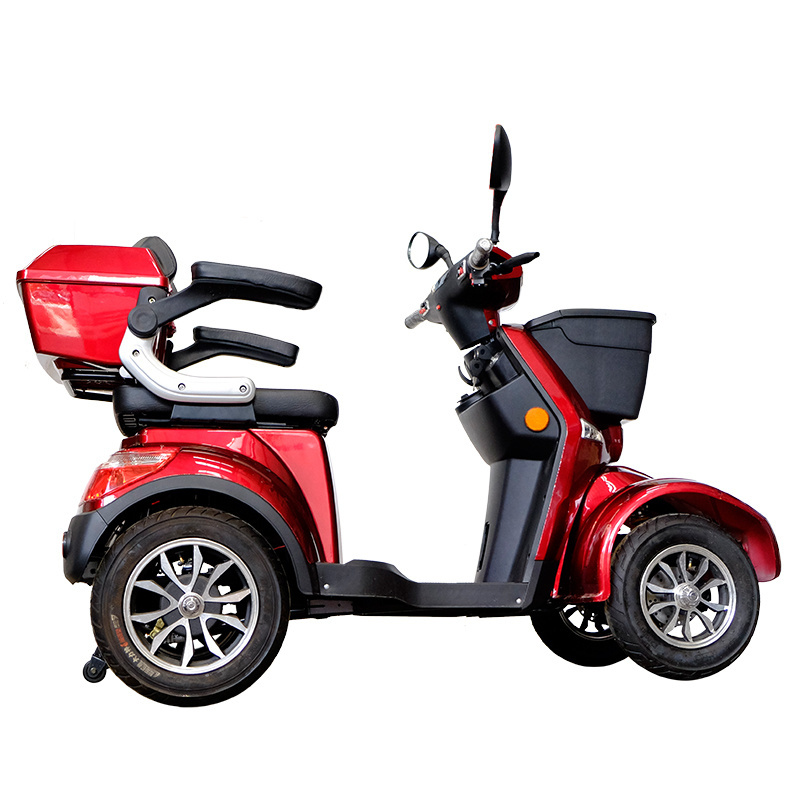 4 Wheel Electric Scooter Off Road Ebike 4 Wheels Electric Four Wheeler for Adults Bluetooth Unisex 48v Lithium Battery 10 - 20ah