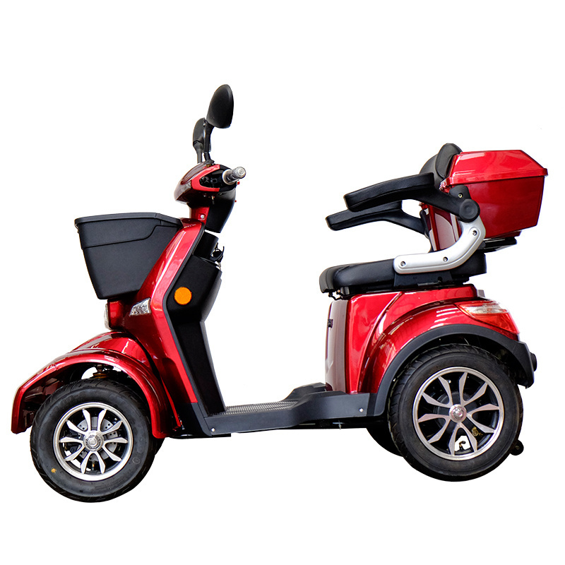 4 Wheel Electric Scooter Off Road Ebike 4 Wheels Electric Four Wheeler for Adults Bluetooth Unisex 48v Lithium Battery 10 - 20ah