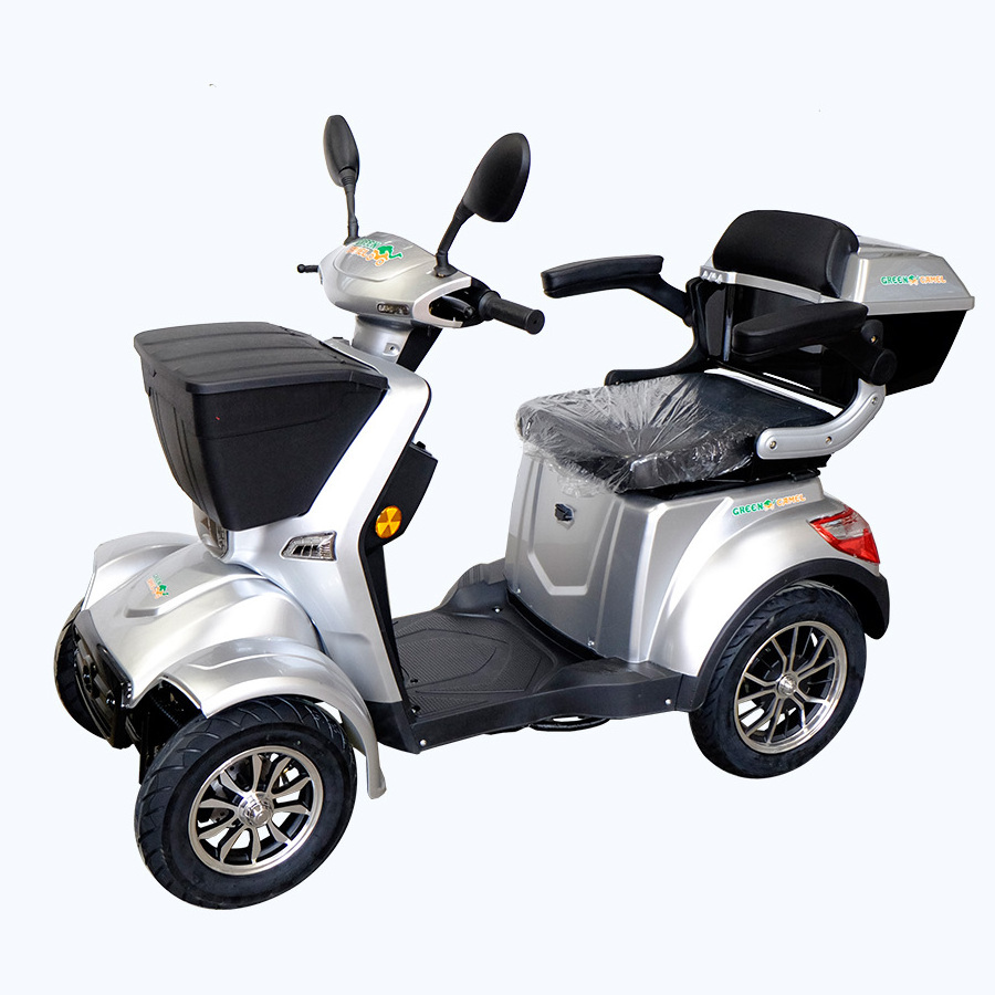 4 wheel electric scooter off road ebike 4 wheels electric bike 4 wheel mobility electric scooter for elderly