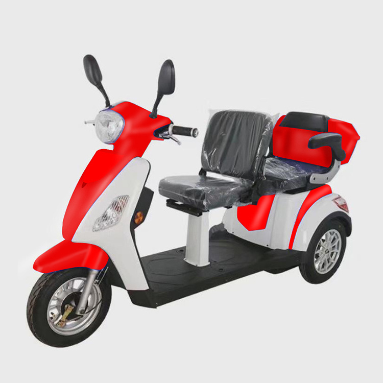 chinese adults motorized electric tricycle three wheel elect handicap scooter for handicapped person