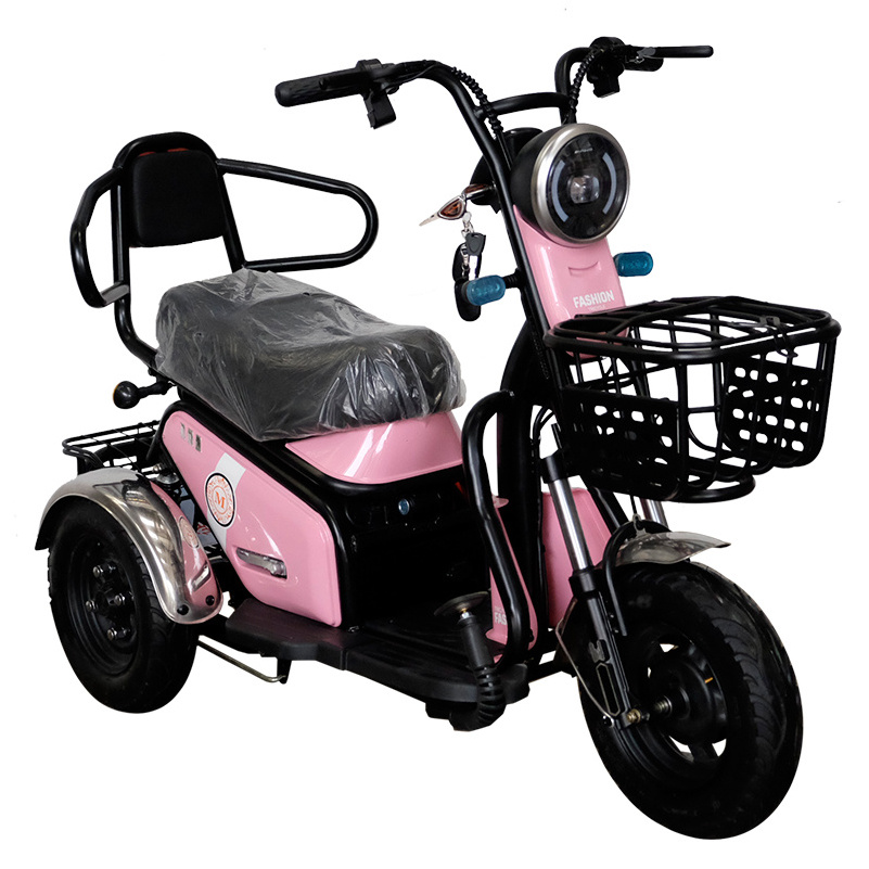 bike with passenger seat 2 seater mobility scooter 3 wheel new electric tricycles for personal transport