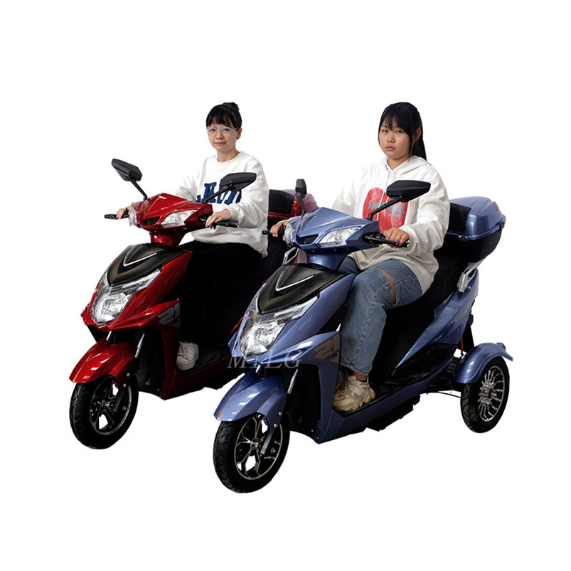 electric three wheel motorcvcle electric drift trike 800w electric moped scooter car 3-wheel