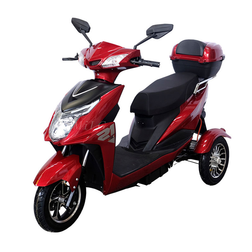 electric three wheel motorcvcle electric drift trike 800w electric moped scooter car 3-wheel