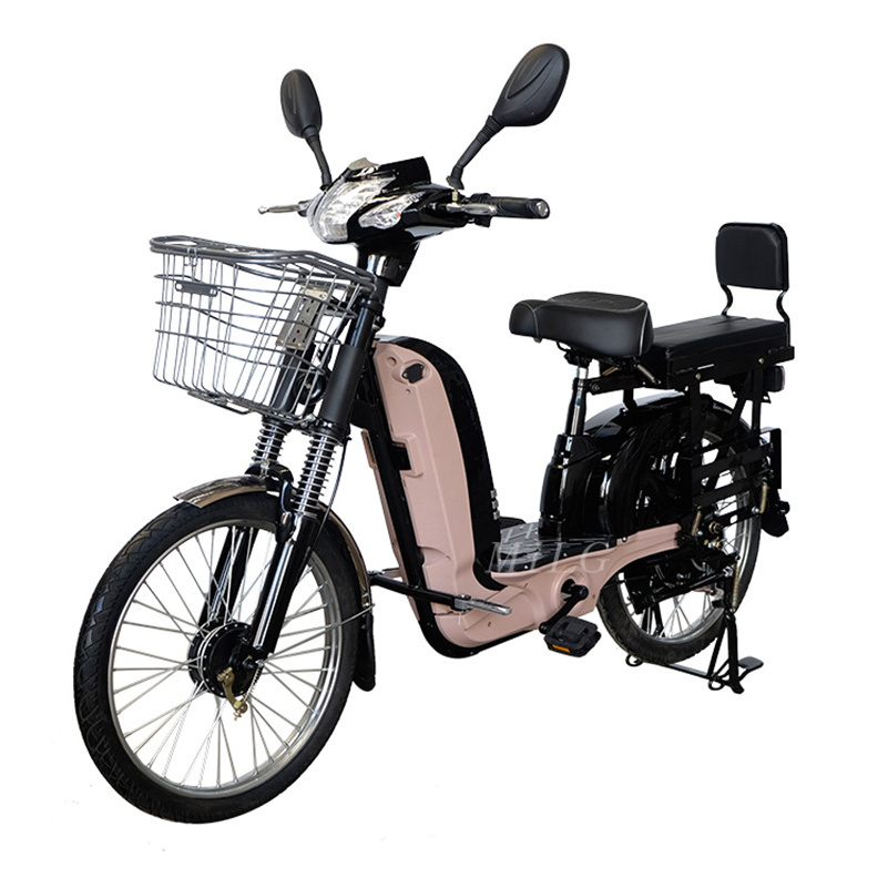 milg CE moped 22 inch 450w cargo bike e-bikes rear 48v electric bicycle