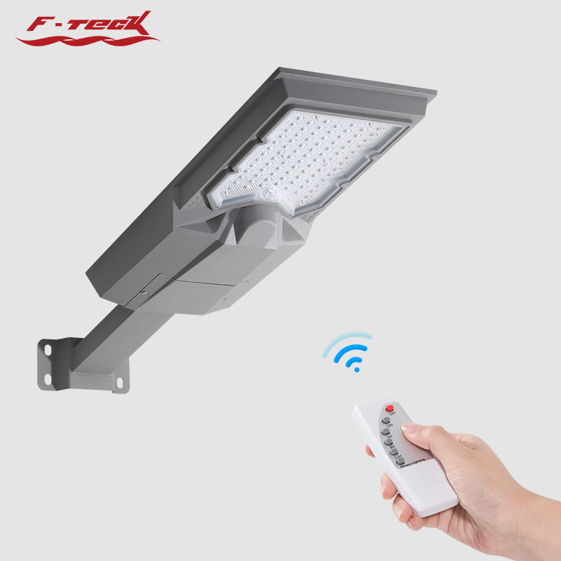 FTECK 300W 500W 1000W Waterproof Die-cast Aluminum Led Outdoor Solar Street Light Manufacturer