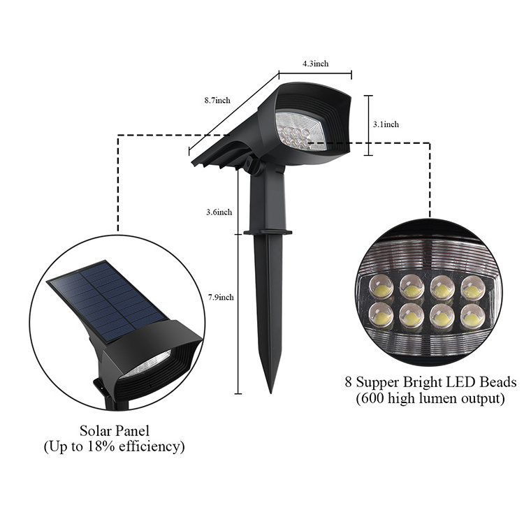 Soller Light Solar Lampe Solaire Etanche Pour Jardin Luces Led Solares Solar Outdoor Led Garden Light