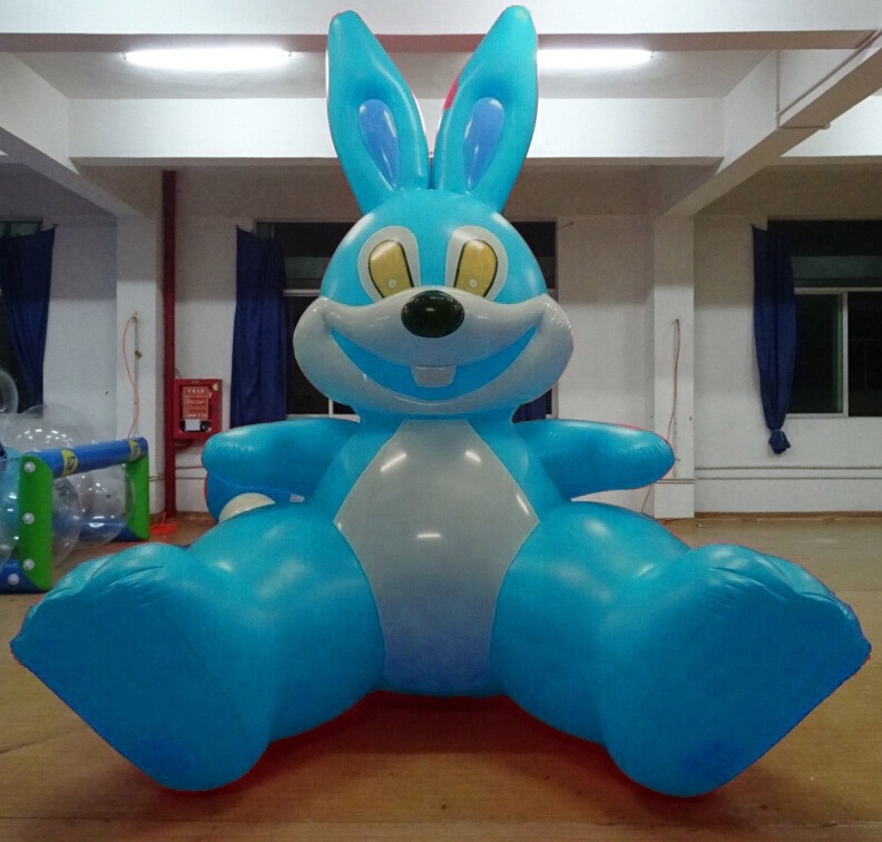 3.5 meters height big inflatable rabbit for outdoor advertising