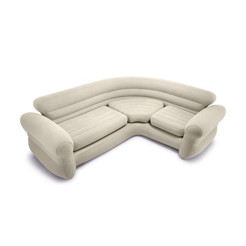 2022 simple fashion design custom inflatable sofa bed foldable inflatable chesterfield sofa