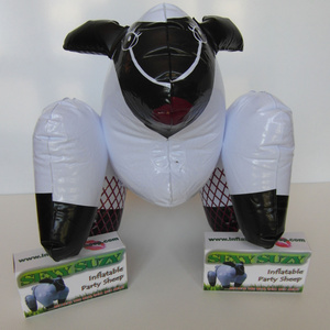 inflatable sheep cartoon animal model