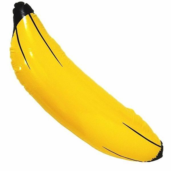 Giant Inflatable 3D Plastic Banana Fruit Balloon Customized Logo Inflatable PVC Advertising Toy