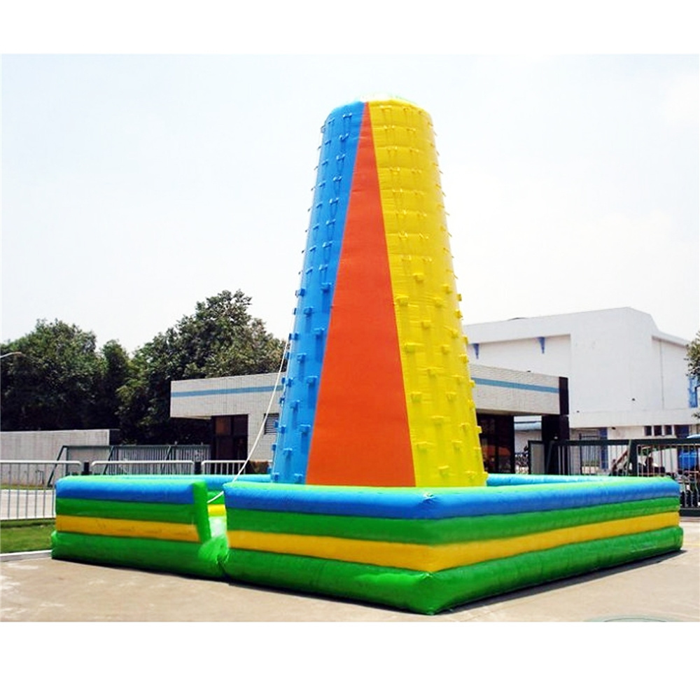 2022 Inflatable climbing wall adults use inflatable rock walls to float