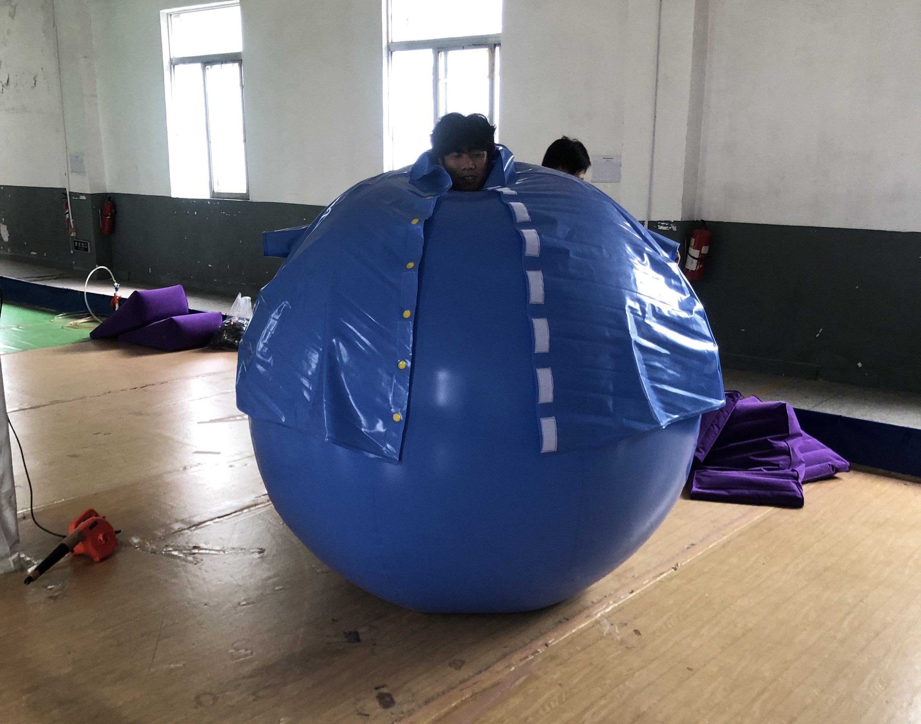 Factory Price Inflatable Costume Bouncy Inflatable Ball Suit Blueberry inflation Suit