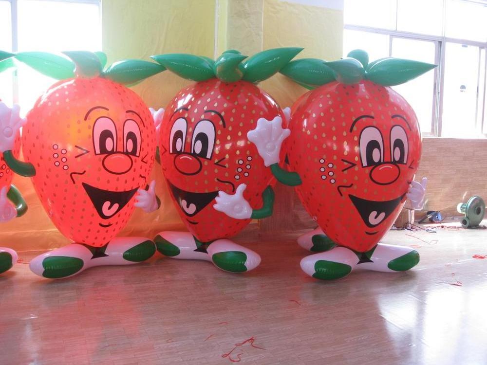 inflatable strawberry for advertising, inflatable strawberry balloon