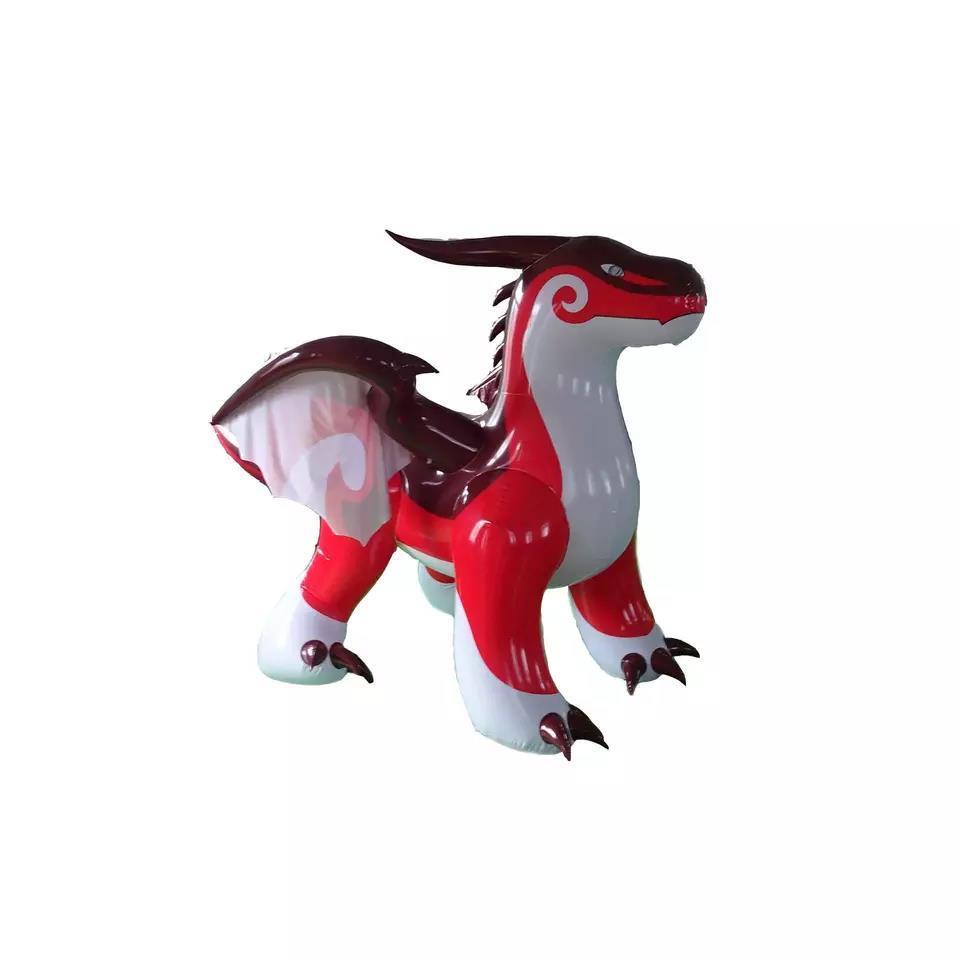 2022 factory custom PVC inflatable toothless animal character inflatable dragon toy for holiday festival decoration