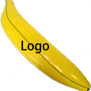 Giant Inflatable 3D Plastic Banana Fruit Balloon Customized Logo Inflatable PVC Advertising Toy