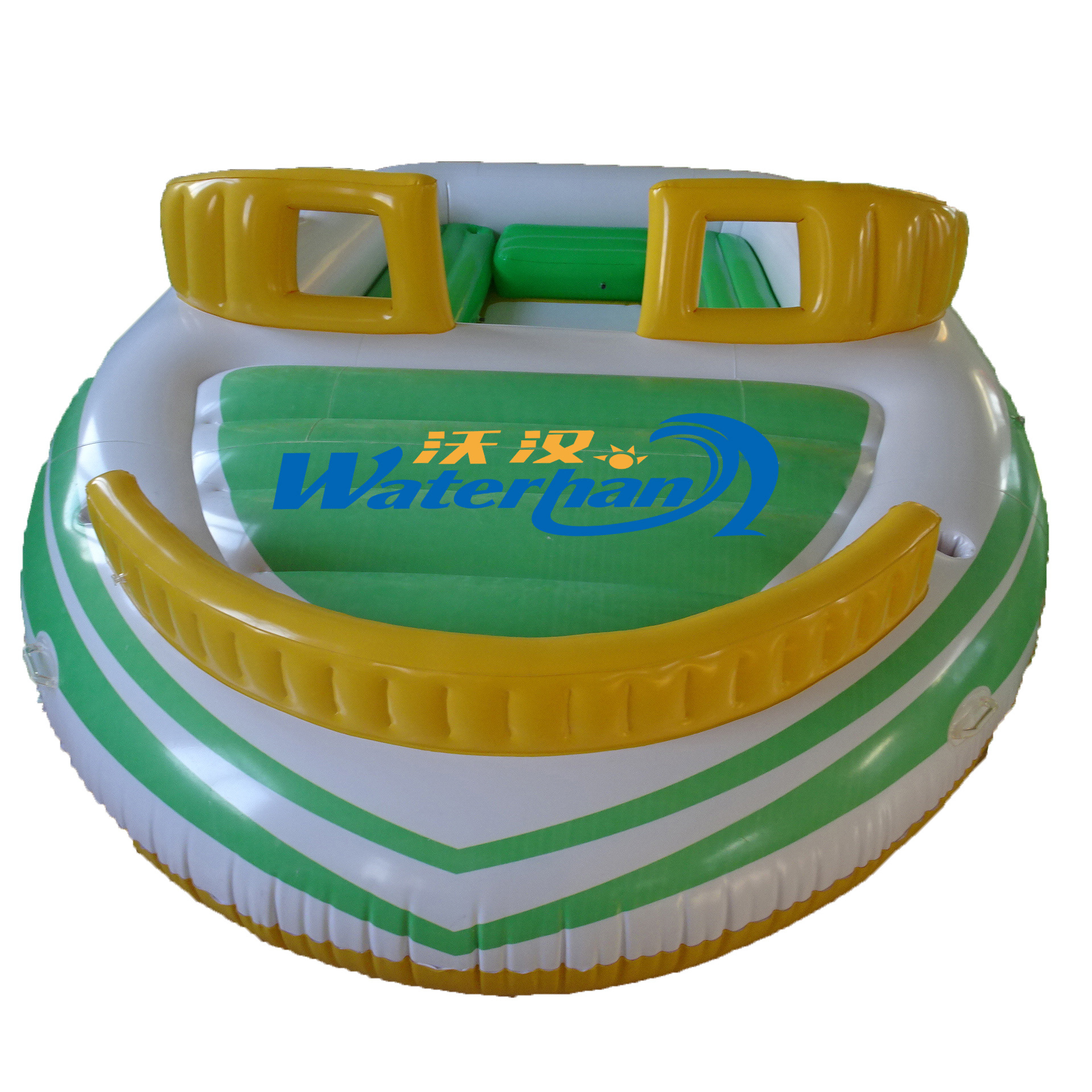 Capacity 6 Person Inflatable Raft Pool Ocean Floating Island Inflatable boat