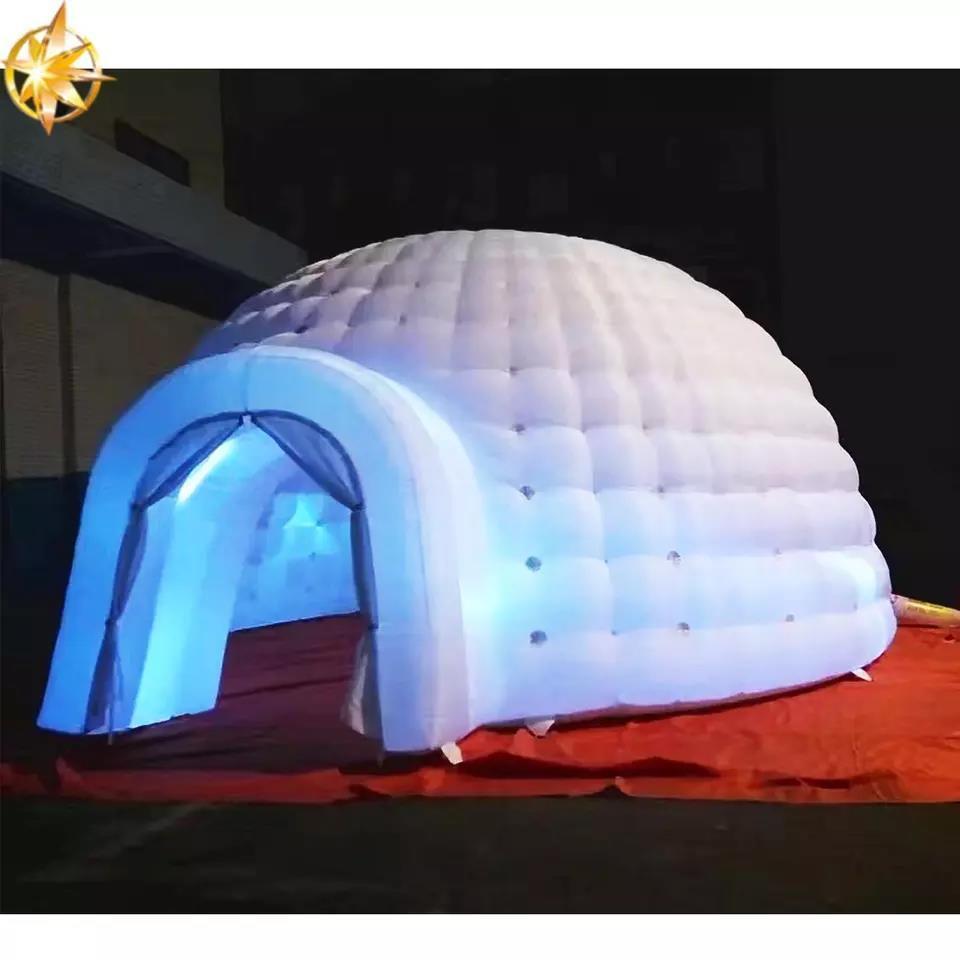 2022 inflatable event party tent light weight oxford cloth inflatable tent mobile disco inflatable nightclub