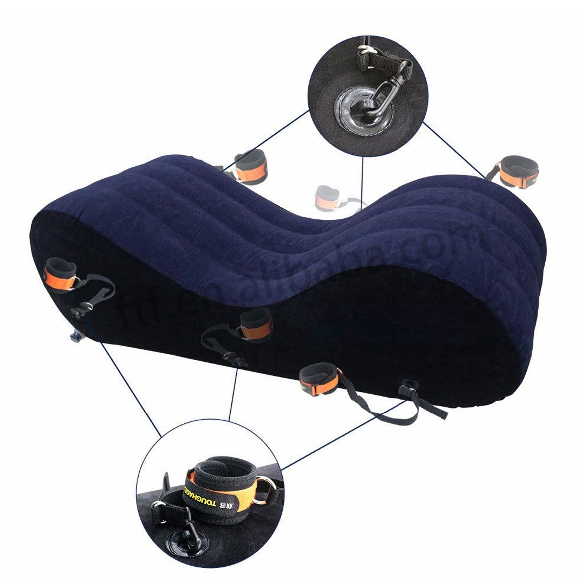 Inflatable multifunctional sofa role play inflatable sofa yoga lounge chair/lounge chair - portable magic cushion pillow