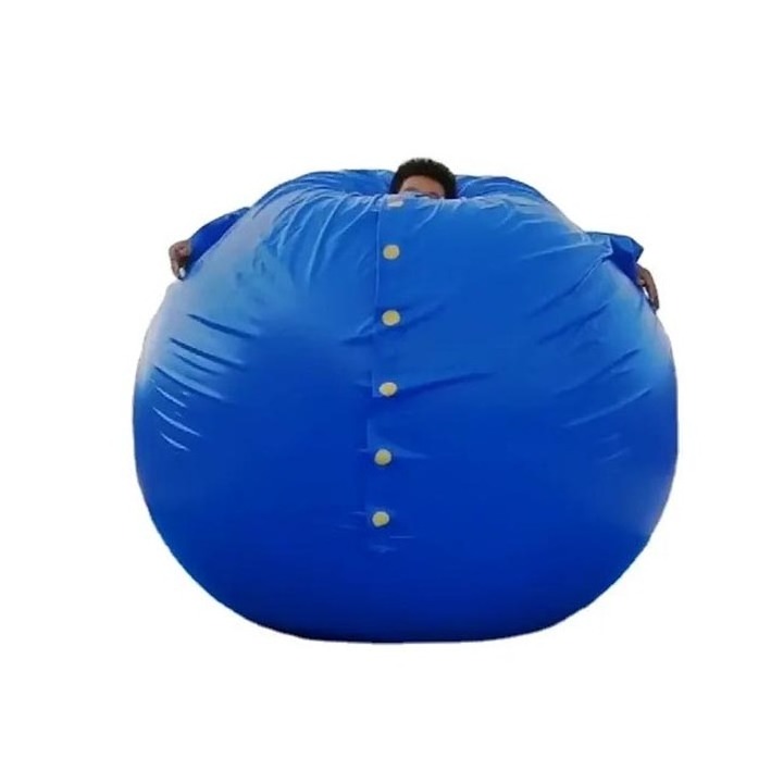 Factory Customize High Quality Adult PVC Inflation Blueberry Suit for Role Play