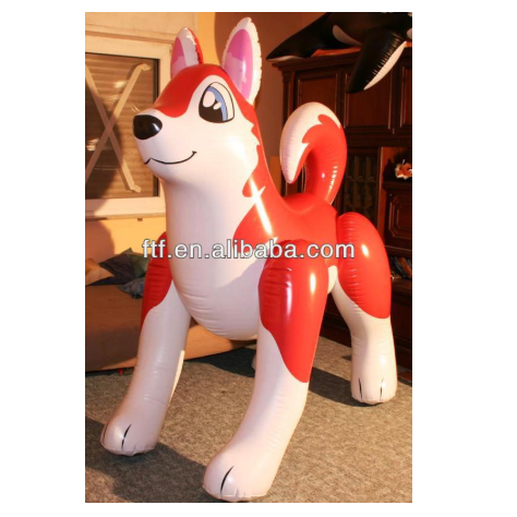 Hot Sale Inflatable Husky Dog,PVC Promotional Inflatable Dog/Husky