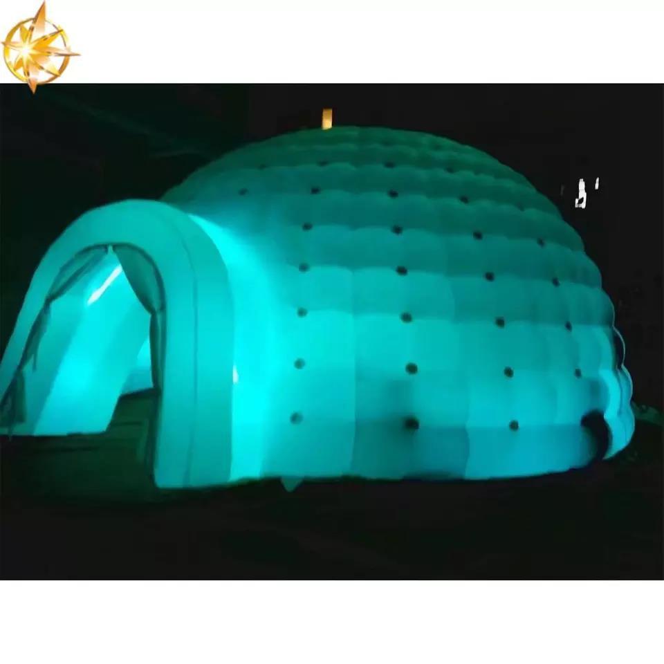 2022 inflatable event party tent light weight oxford cloth inflatable tent mobile disco inflatable nightclub