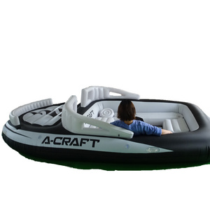 Capacity 6 Person Inflatable Raft Pool Ocean Floating Island Inflatable boat