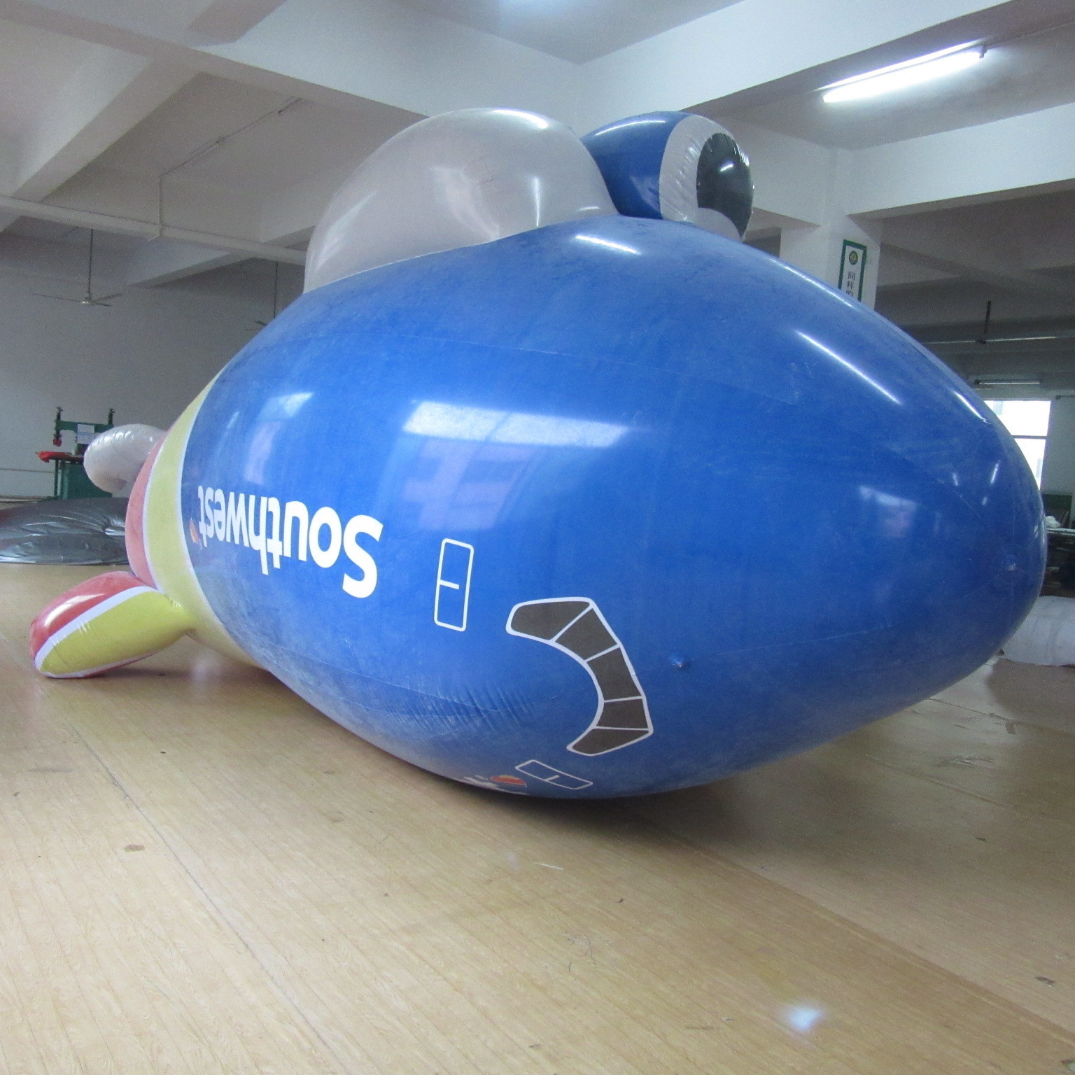 Outdoor Advertising Airship Balloon Inflatable Helium Zeppelin LED Lighting Blimp for commercial