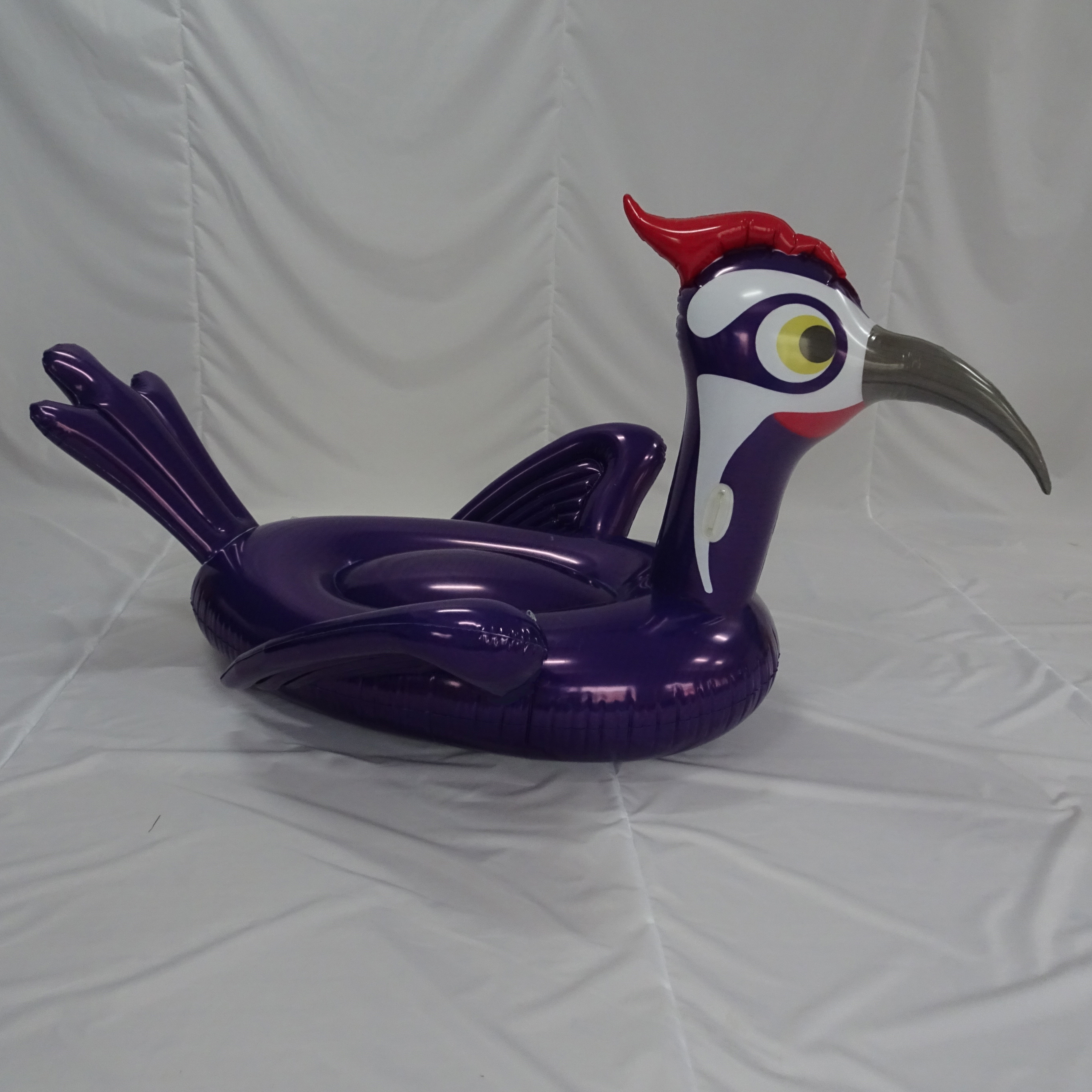 Hight Quality Purple Inflatable Woodpecker Pool Float Swim Air Mattress For Kid/Adult Water Play Toys Pool Float Row