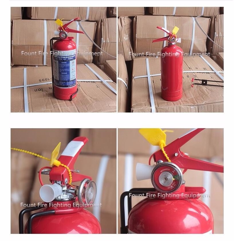 Stainless Steel 4 kg ABC Fire Extinguisher Refill Device Fire-Fighting Equipment  40% ABC Dry Chemical Powder