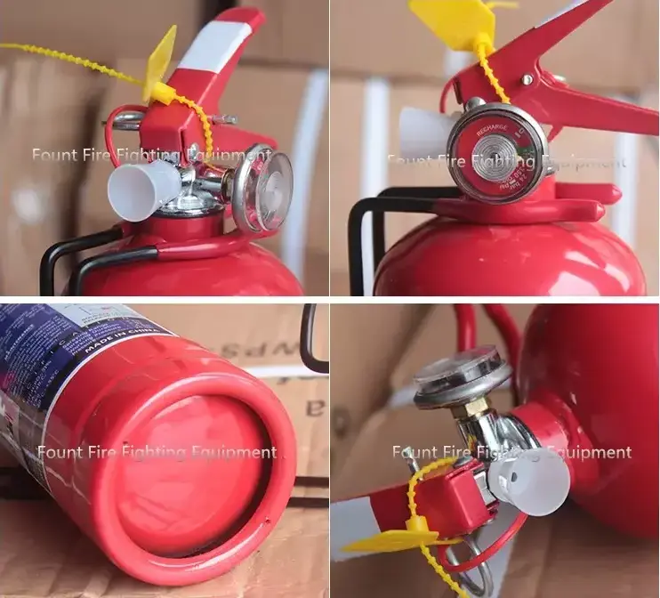 Stainless Steel 4 kg ABC Fire Extinguisher Refill Device Fire-Fighting Equipment  40% ABC Dry Chemical Powder