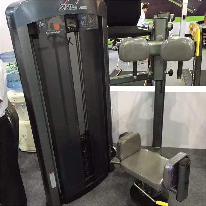 wholesale strength training pin-loaded torso rotation machine gym home commercial equipment fitness club