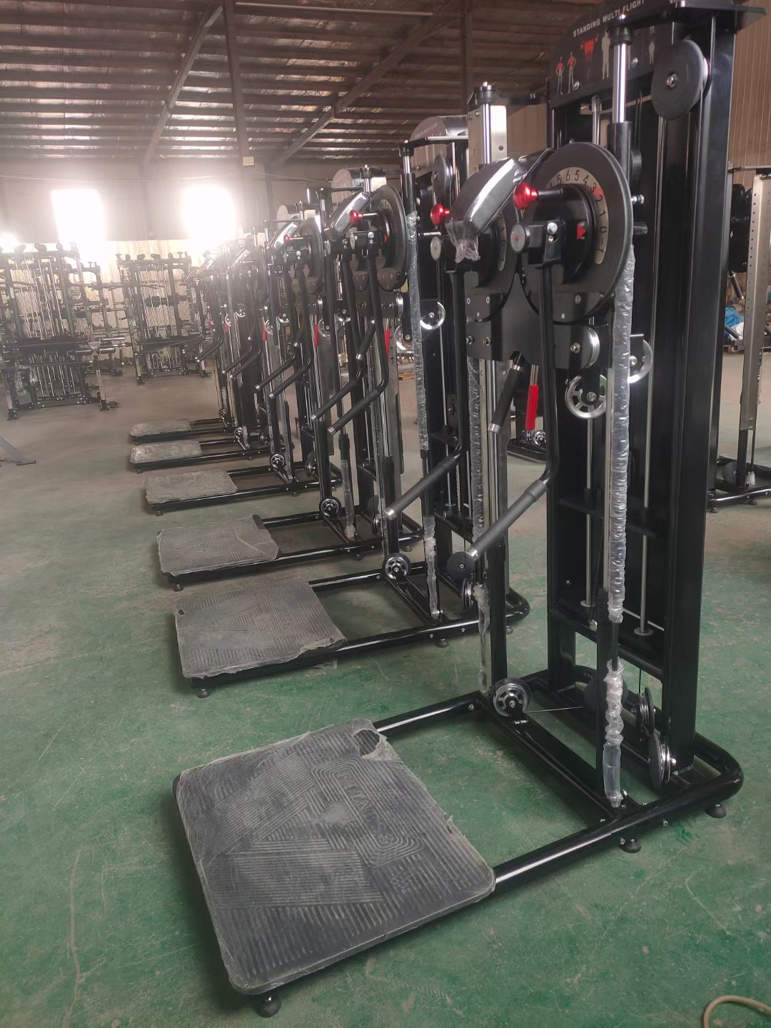 Multi Functional Gym Pin Load Selection Machines Standing Lateral Raise Machine Standing Multi Flight