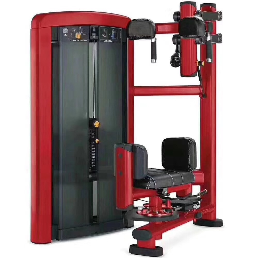 wholesale strength training pin-loaded torso rotation machine gym home commercial equipment fitness club