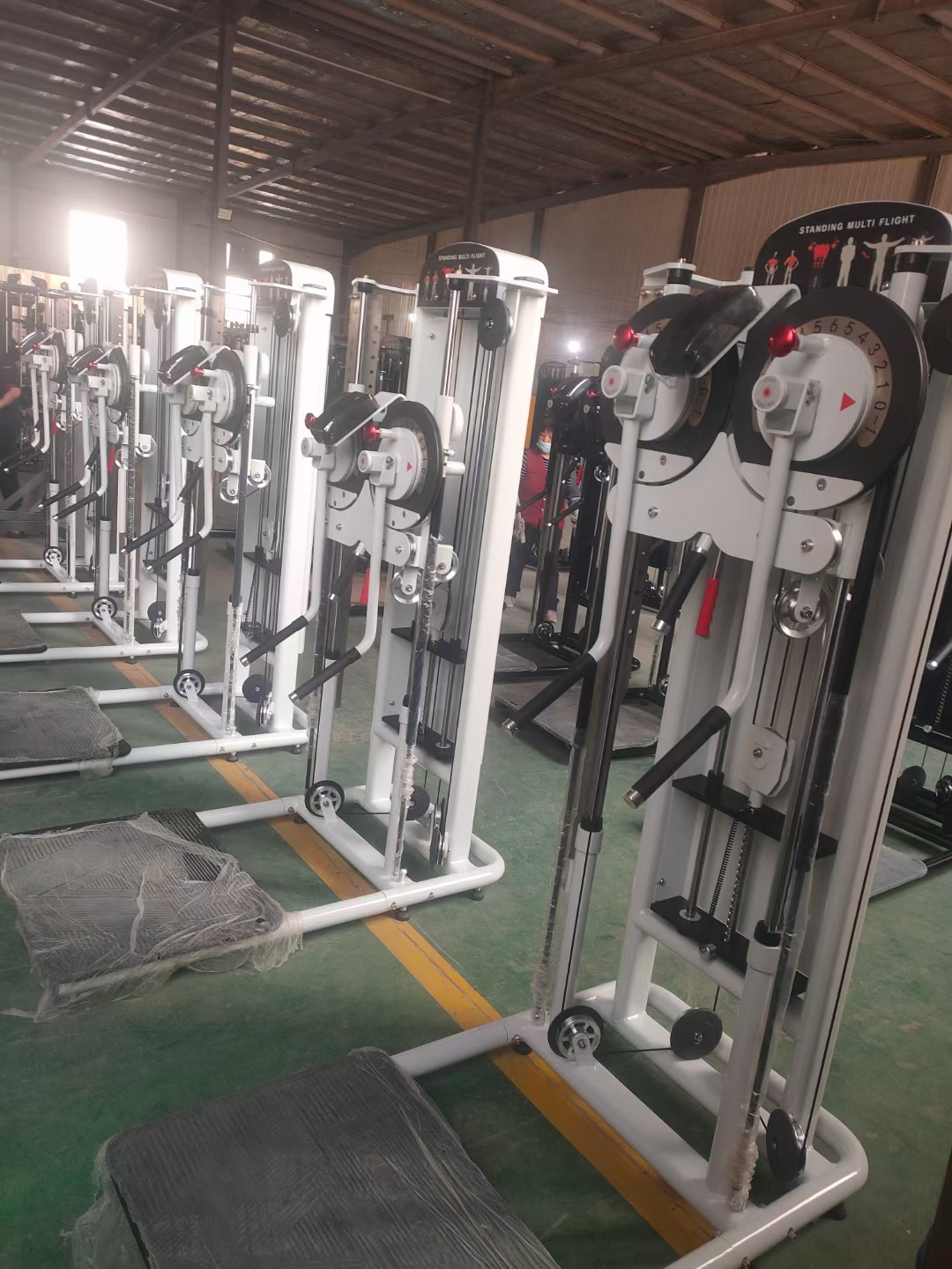 Multi Functional Gym Pin Load Selection Machines Standing Lateral Raise Machine Standing Multi Flight