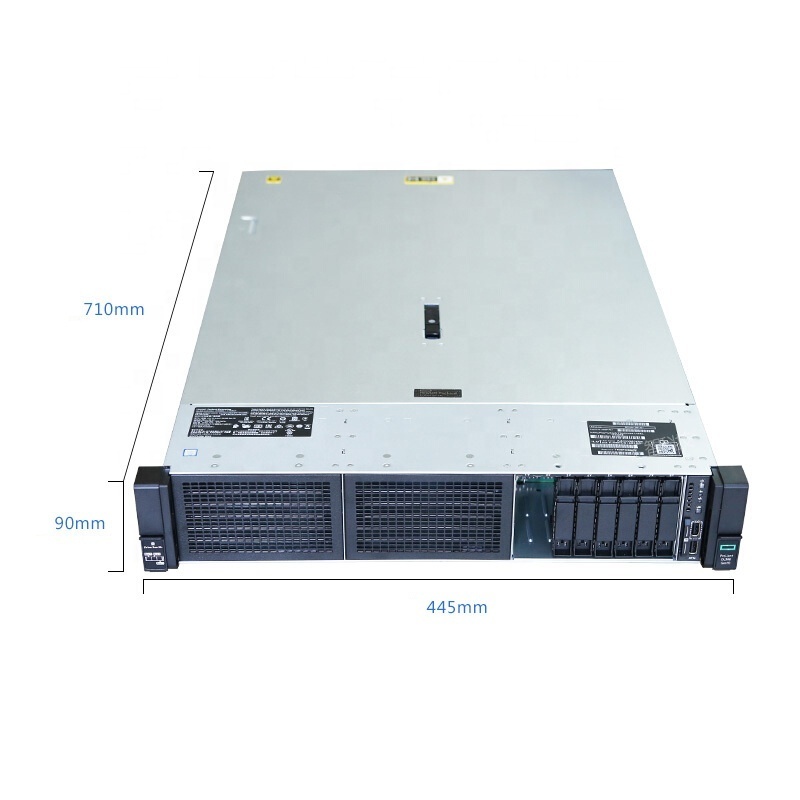 HPE ProLiant DL380 Gen10 4210R 2.4GHz 10-core 1P 32GB-R P408i-a NC 8SFF 800W PS Server P24841-B21  P24841-291